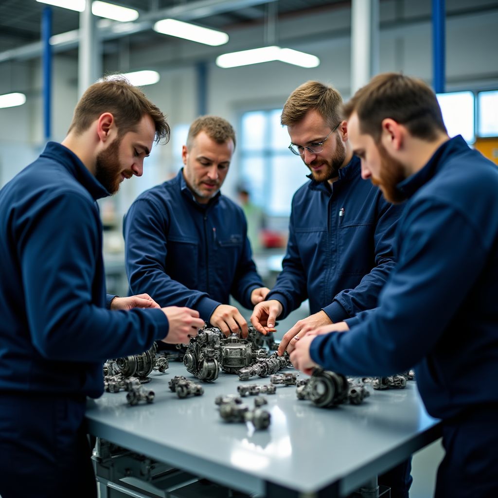 Técnicos especializados en vehículos eléctricos